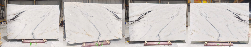 Dior White Marble Slabs